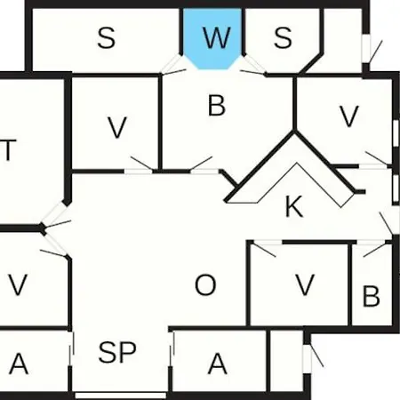 Casa de Férias 12 Person In *